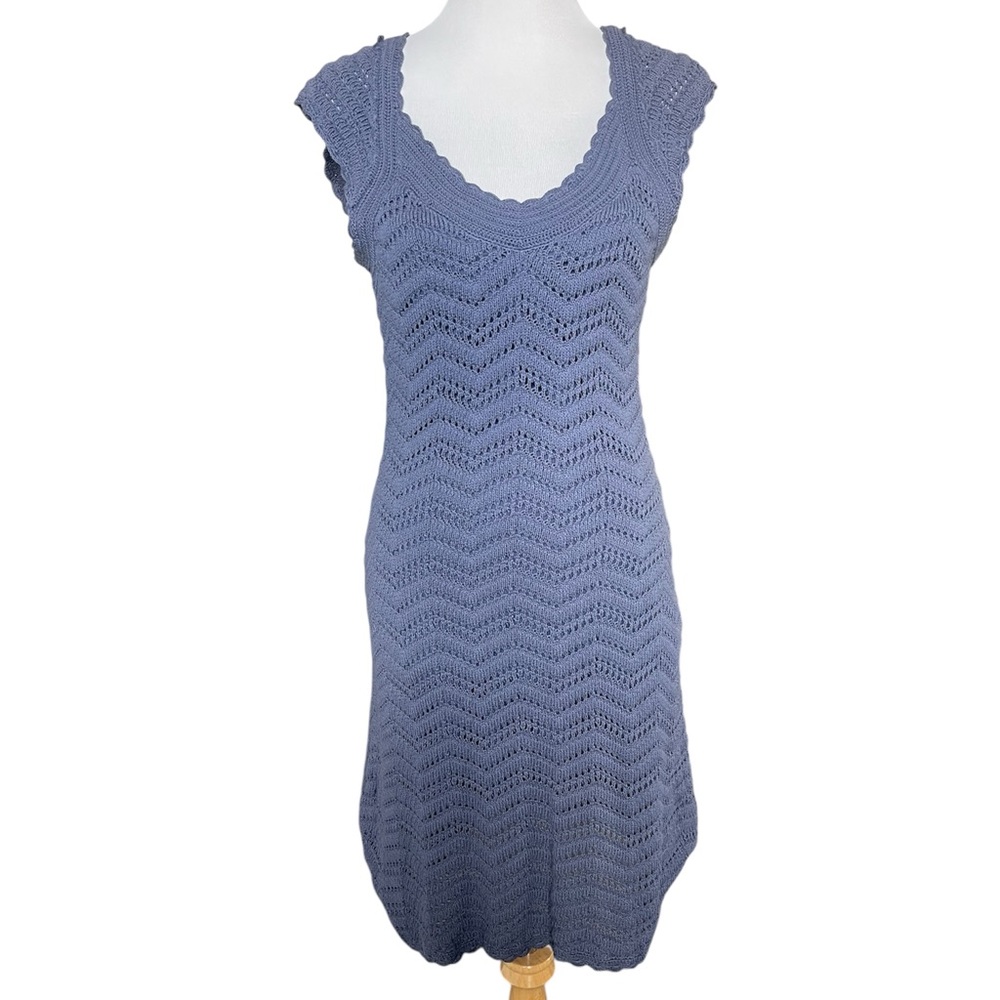 Athleta crochet 100% cotton dress